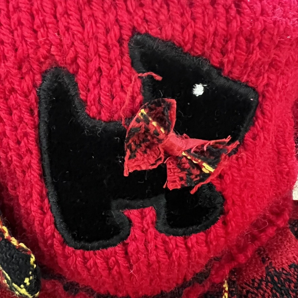 Build-a-Bear  14" BABW With Red & Black Plaid Scottie‎ Dog Outfit With Purse - Picture 2 of 10